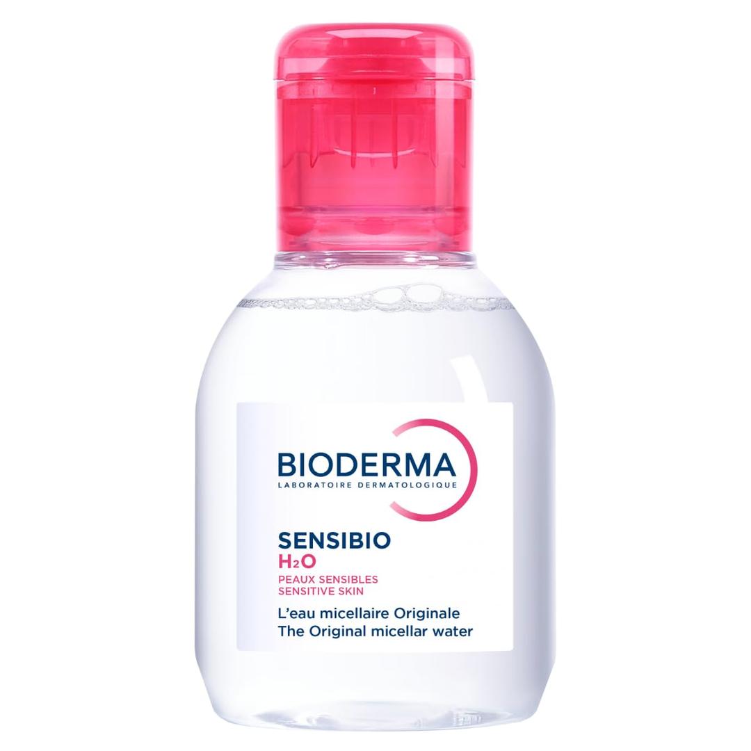 Bioderma - Sensibio - H2O Micellar Water - Makeup Remover Cleanser - Face Cleanser for Sensitive Skin, 4 pack
