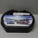 Snow Chains, Wear-Resistant High Carbon Steel Anti Slip Tire Chain for Passenger Cars, Pickups, and SUVs, Set of 2 (KN140)