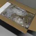 SWTYMIKI Shower Caddy Tension Pole - 4-Tier Corner Shower Organizer Tension Rod with Soap Holder, Toothbrush Holder & 4 Hooks, Adjustable Stainless Steel Bathroom Organizer 27.6 to 108.3 inch, Gold