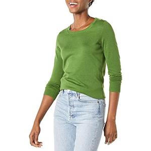 Amazon Essentials Women's Long-Sleeve Lightweight Crewneck Sweater (M)