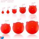 Bash Target Supply AR500/AR550 Laser Cut Steel Plate, Round or Silhouette Shooting for Handgun, Rifle, Shotgun, 5/16" or 3/8" or 1/2" Thick, Gong or Static Mount