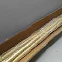 Rolling Gold Clothing Racks on Wheels, Retail Display Industrial Pipe Clothing Racks for Hanging Garment Racks for Boutiques, Home