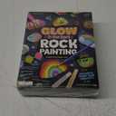 Dan&Darci Kids Rock Painting Kit - Glow in The Dark - Arts & Crafts Gifts for Boys and Girls Ages 6-12 - Craft Activities Kits - Creative Art Toys for 6, 7, 8, 9, 10, 11 & 12 Year Old Kid