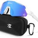 suoso Kids Sports Polarized Sunglasses: Youth Baseball Sun Glasses Cycling Glasses for Boys Girls Age 6-12 Lightweight TR90