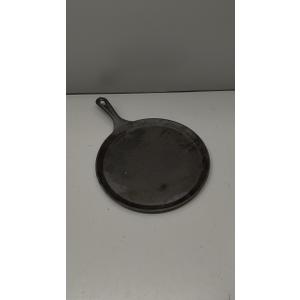 Uno Casa Cast Iron Comal Pan 11.5 Inch  Skillet for Roti, Tawa/Dosa Pan Pataconera, Comales para Tortillas  Cast Iron Pizza Pan  Comal Para Tortillas Grande