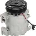 waltyotur A/C AC Compressor Replacement for 2007-2012 Nissan Altima 2007-2012 Nissan Sentra 2.5L CO 10886C 92600JA00A