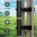 Umbrella Holder Parasol Holder Patio Umbrella Stand Mount Umbrella Clamp for Balcony, Outdoor Umbrella Holder Fixed Clip Deck Table Umbrella Mount for Deck,Railings,Beach,Courtyard,Boats,Tailgates