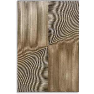Gold Painting on Canvas Modern Wall Gold Abstract Canvas Textured on Artworks Canvas Poster Room Aesthetic Wall Art Prints Home Modern Decor Framed-Unframed 20x30inch(50 (20x30inch(50x75cm), Unframe-style-15)
