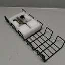 WILLIZTER Under Desk Cable Management Tray Organizer for Cord Wire Desk Table Rack No Drill Installation for Home Office Workstation PC Computer Desktop Laptop