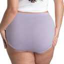 Fruit of the Loom Women's Plus Size Underwear Briefs, Fit for Me, Designed to Fit Your Curves