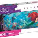 Clementoni 39658 Disney Princess 1000 Pieces, Jigsaw Puzzle for Adults-Made in Italy, Multicolored
