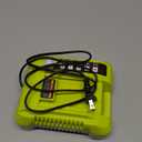 KUNLUN OP401 40-Volt Battery Lithium-Ion Charger for Ryobi 40V OP4050A OP4026 OP40601 OP4040 OP4030 OP4015 OP40201 Li-ion Battery with LED Indicator(40V Batteries Not Included)