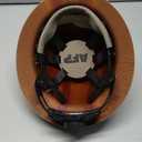 AFP Fiber Full Brim Hard Hat | 6 Point Ratchet Suspension | OSHA & ANSI Rated Glass G