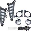 Astra Depot DRL Sequential Turn Signal Fog Light for 2016-2019 Toyota C-HR