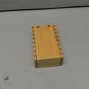 Hunmor Bamboo Dice Tower DND Dice Roller, Foldable Magnetic Die Roller Castle for Dungeons and Dragons, Board Game, D&D Tabletop Game and RPG Games