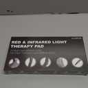 ALLOLO Red Light Therapy for Body, 3-in-1 LED Bead Red Light Therapy Belt with Timer Remote Control, 12.6"*6.3" 660nm&850nm Infrared Light Therapy for Body Back Waist Shoulder Knee Joint (Corded)