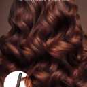 Lanvier 1 Inch Extra Long Hair Curling Iron with Ceramic Tourmaline Barrel, Professional Hair Curler up to 450F with Dual Voltage for Worldwild Use, Hair Waving Style Tool for Girls & Women, Black