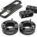 3" Front and 2" Rear Leveling Lift Kit for 2004-2020 Ford F150, 3 Inch Front and 2 Inch Rear Strut Spacer Suspension Lift Kits Lift Spacers