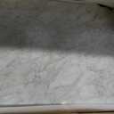 White Carrara Marble Cutting Board for Kitchen, 24 x 20 Inch Extra Large Marble Pastry Slab, Carrara White Stone Cutting Board for Dough Kneading, Baking, Rolling, Cheese