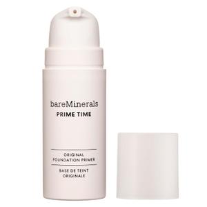 bareMinerals Prime Time Original Foundation Primer  24HR Wear, Smooths Texture, Controls Shine, Extends Makeup Wear & Nourishes Skin, NonComedogenic, Vegan, Cruelty-Free & Dermatologist-Tested