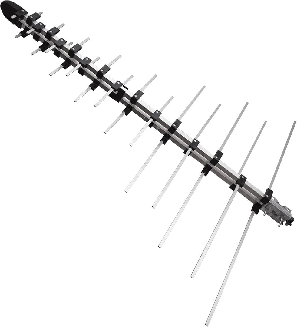 Antennas Direct Element Uni-Directional UHF VHF Outdoor HDTV Antenna, 60+ Mile Range, 4K 8K UHD, NEXTGEN TV  w/All-Weather Adjustable Mounting Hardware