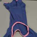 Cat Pajamas for Cats Only, Sticky Hair Cat Clothes, Sphynx Hairless Cats Sweater, Recovery Suit After Surgery, Prevent Lost Hair Kitten Onesie Shirts Costumes Outfits for Pet (XX-Large, Blue)