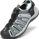 Dannto Women's Sport Hiking Sandals Closed Toe Outdoor Athletic Walking Sandal Lightweight Summer Water Shoes 40/9