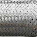 Exhaust Flex Pipe 2.25"X6"/10" Universal Type 100% Stainless Steel For Heavy Duty and Cars