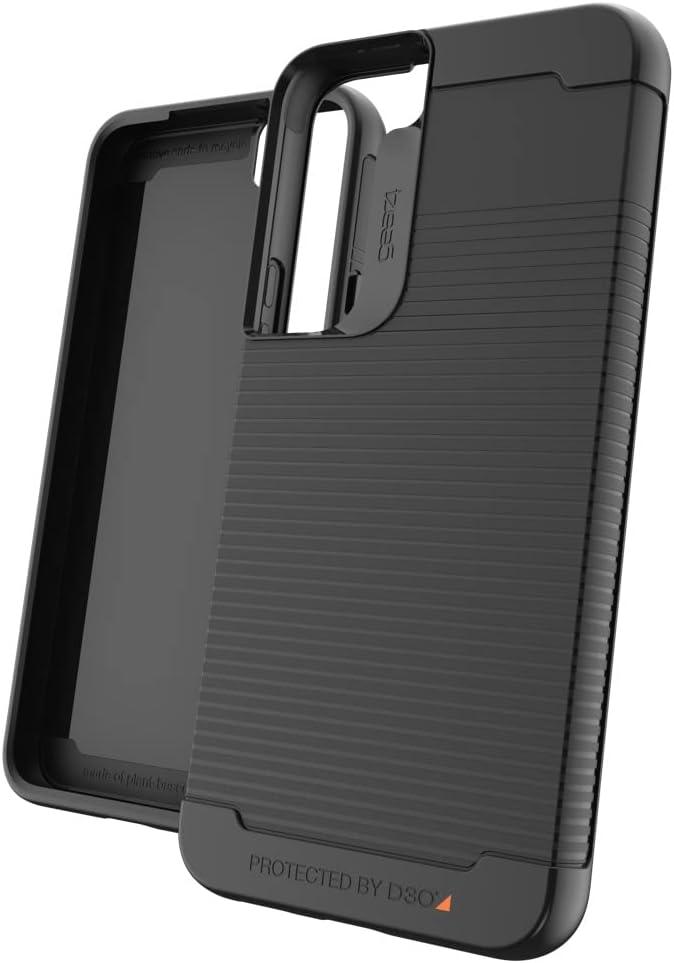 ZAGG Gear4 - Havana - Black Case - that Highlights The D3O Protection Material for Samsung Galaxy S22