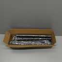 Black Long Curtain Rod Tension Shower Curtain Rods 30 to 120 inch Adjustable Spring Heavy Duty Rods for Bathroom Windows Outdoor No Drill No Slip Spliced and Telescopic Design