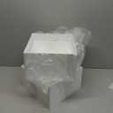 Buffet Risers, Food Display Risers for Party, White Acrylic Risers Display Stand for Buffet Table, Catering Displays for Dessert, Cube Box Nesting Riser with Hollow Bottoms (8"x9"x10" 6PCS)