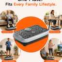 Vibration Plate Exercise Machine, Whole Body Vibrating Platform for Lymphatic Drainage Weight Loss, 300 Speed Levels Shake Board with LED Display, 450 Lbs Capacity, Fitness Equipment for Home Gym