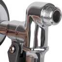 Spray Valve for Use in Commercial Kitchen. Pre Rinse Sprayer Replacement Kit for Pre Rinse Faucet with 1.42 GPM Flow Rate - Black