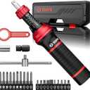 VANPO Torque Screwdriver, 24 Pcs 10-70 Inch Pound Torque Screwdriver Set with Hex, Torx, Phillips, Pozidriv, Schlitz,Bits Adapter, T-Bar Handle for Bike Repair, DIY and Maintenance