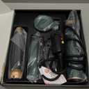 5 in 1 Blow Dryer Brush, Upgrade Hair Dryer Brush Set Negative Ion Air Styler Curling Wrap Air Curler, Hot Air Brush Curling Iron Hair Styling Tools As A Gift for Straight/Curl/Dry/Smooth (Gold)