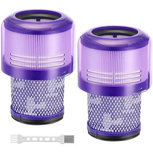Laukowind for Dyson V11 Torque Drive Cordless Vacuum Cleaner Replacement Filters Parts, Compatible with Dyson V11 SV14 Animal and V15 Detect Cordless Vacuum Models Filter, Part No.970013-02, 2 Pack