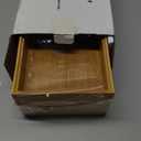 Silverware Tray for Drawer, Stackable Kitchen Bamboo Drawer Organizer 12" x 6" x 2" Set of 2