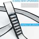 Indoor Therapy Sensory Swing for Kids, Special Needs Joy Cuddle Ceiling Snuggle Swings, Outdoor Room Adjustable Fabric Hammock for Children Child Teens Autism, ADHD, Aspergers, Sensory Integration (Deep Pink)