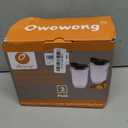 2Pcs Replacement 18oz Blender Cup with Sip & Seal Lid Compatible with Nutri Ninja BL450 BL456 BL480 BL482 BL640 BL642 BL682 BN401 BN751 BN801 Foodi SS101 SS151 SS351 SS401 Ninja Auto IQ Series Blender