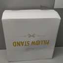 Miledi Tablet Pillow Stand, Compatible with 4.7"-12.9" Kindle, iPad, Phone/Tablet, 360° Rotating Phone Holder for Bed, Detachable Bowl, Reading and Relaxation on Bed (Purple)