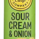 6 x The Good Crisp Company Sour Cream & Onion Gluten-Free Potato Chips, 5.6 Ounce (Pack of 1), Non-GMO & Allergen-Friendly Snacks (EXP 01/07/27)