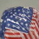 Patriotic Cornhole Stars & Stripes Bean Bags with Drawstring Bag - 6" Bean Bags with 12" Drawstring Bag (Set of 9) - Perfect for Backyard BBQs, Fourth of July Parties, and Other Patriotic Events
