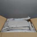 Dog Steps with Beside Pet Bed Set for Bed Window Sofa Dog Window Perch with Stairs for Small Pets Pet Steps and Window Perch with Sturdy Metal Frame and Soft Cushion for Small Dogs (with Pet Bed)