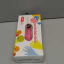 Kids Gloves Disposable, Nitrile Glove for Childen, Latex Free Gloves, Powder Free - for Crafting, Painting, Cleaning- 100 PCS (S-rose Red)