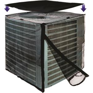 MODERN WAVE Central Air Conditioner Cover for Outside Units 32 x 32 x 36 inches - Full Universal Outdoor AC Cover Defender (Mesh, 32" x 32" x 36")