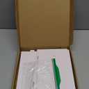 CYAOOI White Wedding Card Box with Slot, PV Card Box Holder for Wedding Reception, Gold Print Money Envelope Card Box for Party Graduation Birthday Baby Shower Decorations