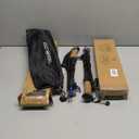 4 PCSHiking Poles with Real Cork Grips, Adjustable for Heights 5'2'' to 6'5'