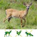 Feitore Deer Fence Netting, 7 x 100 Feet Anti Bird Deer Protection Net Reusable Protective Garden Netting for Plants Fruit Trees Vegetables Against Birds and Other Animals