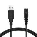 USB Charging Cable for Water Flosser, Portable Cordless Oral Irrigator Replacement Cable, Compatible with Nicwell Fairywill Aquasonic Nicefeel Oralfree INSMART TUREWELL Yafex Zerhunt Tovendor Hangsun (1 Pcs)