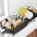 DISH DRYING RACK, Black